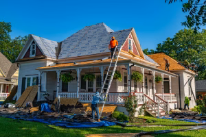 Structural roof inspection for solar panel weight capacity.