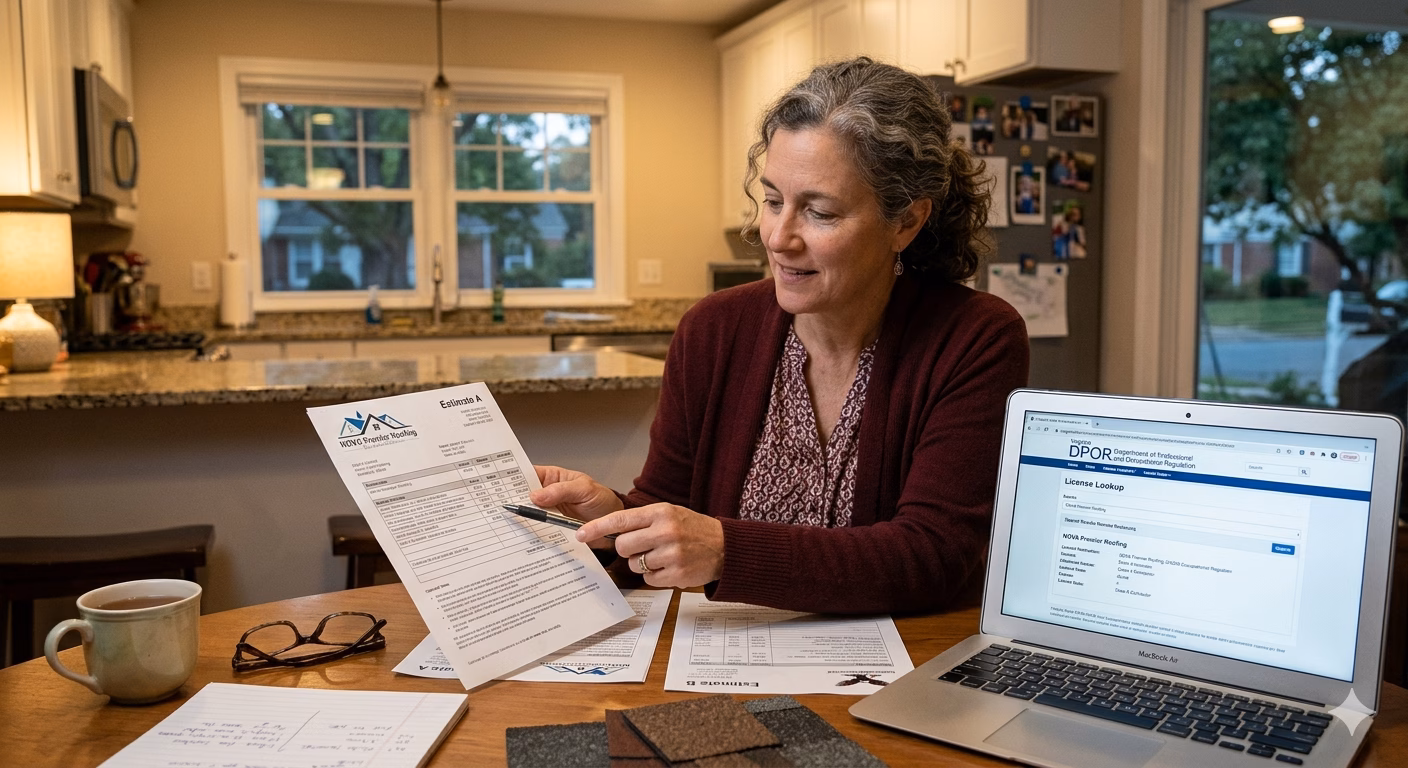 Featured image for &ldquo;How to Choose a Roofing Contractor in Virginia: 6 Questions That Separate Professionals from Fly-by-Nights&rdquo;